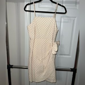 Polka Dot Wrap Dress